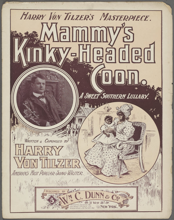 Mammy's kinky-headed coon