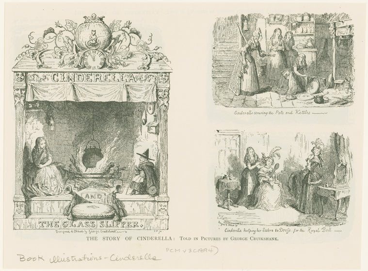 The story of Cinderella : Told in picture by George Cruikshank.