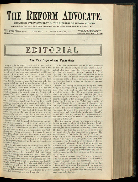 The Reform advocate