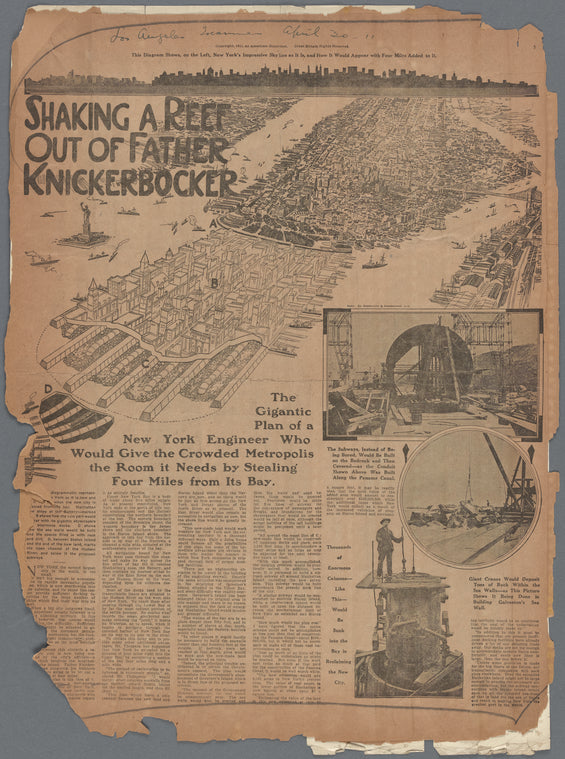 Shaking a Reef out of Father Knickerbocker