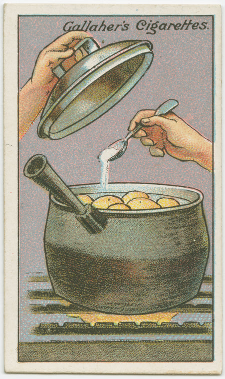 A hint when boiling potatoes.