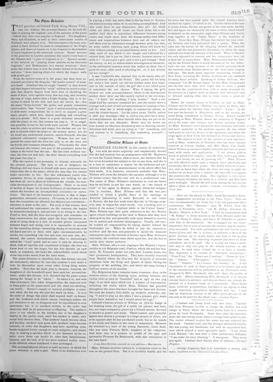 The Music magazine/Musical courier