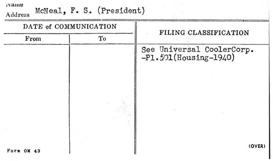 McNeal, F.S. (President)
