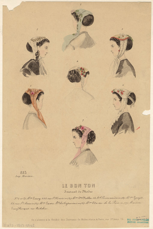 Le Bon Ton: Journal de modes