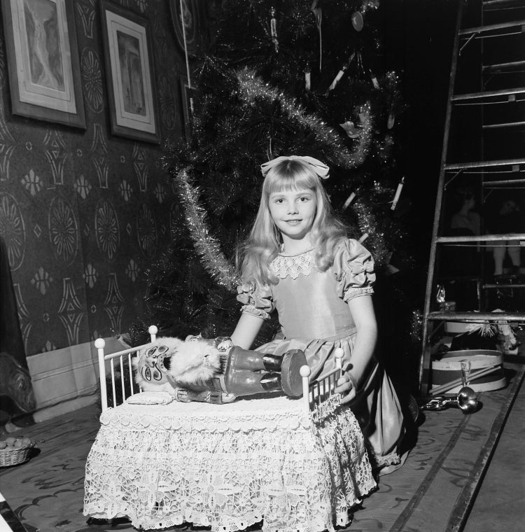 Judith Fugate as Clara, in a New York City Ballet production of "The Nutcracker."