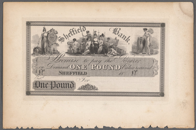 Sheffield Bank one pound note