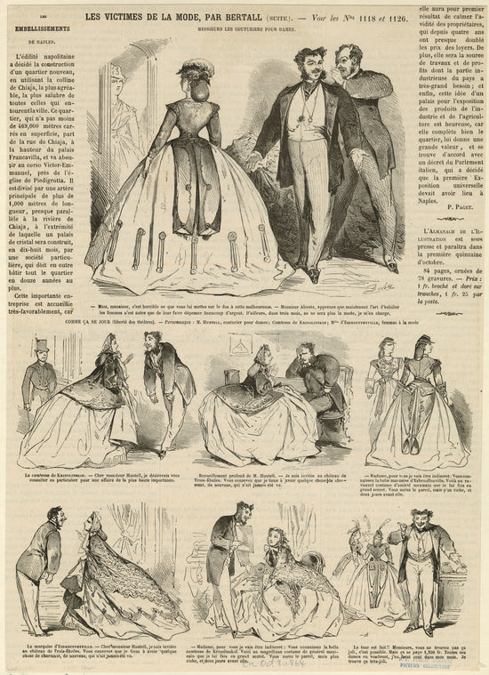 Les victimes de la mode, par Bertall (suite)