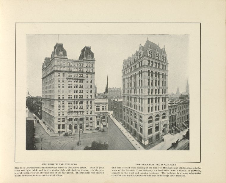 The Temple Bar Building ; The Franklin Trust Company