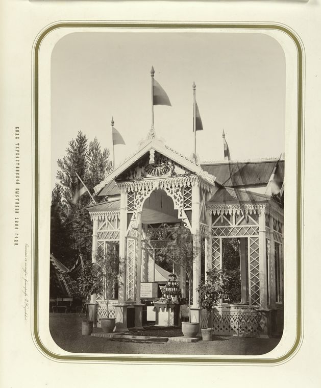 Pavilion for Filatov's factory