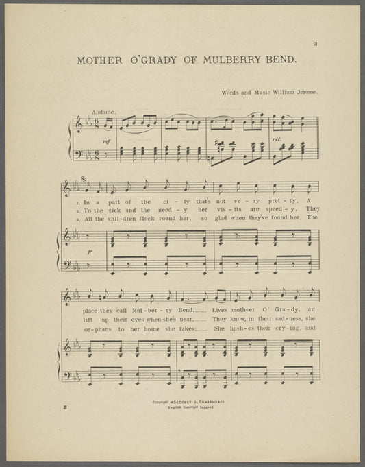 Mother O'Grady of Mulberry Bend