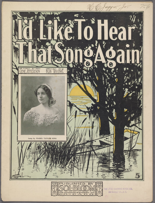I'd like to hear that song again