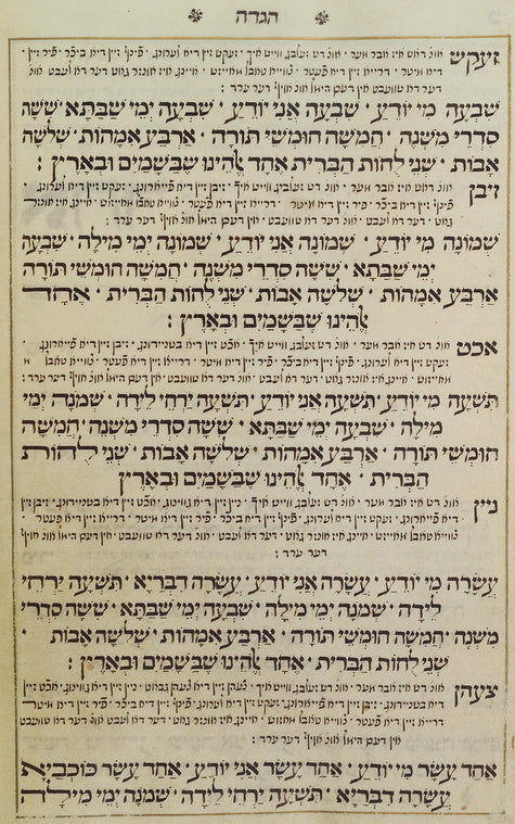 Ehad mi yodea? (Children's counting song: Ashkenazi rite, with Yiddish)