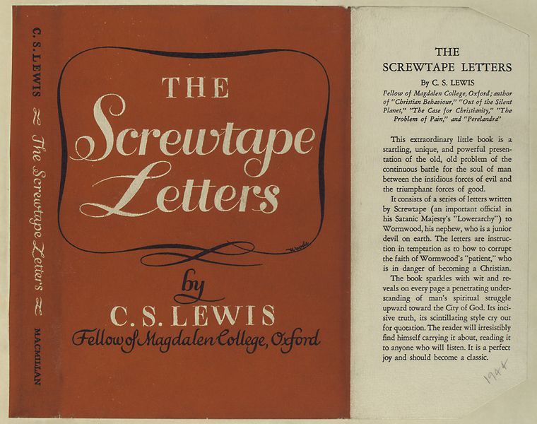 The Screwtape letters.