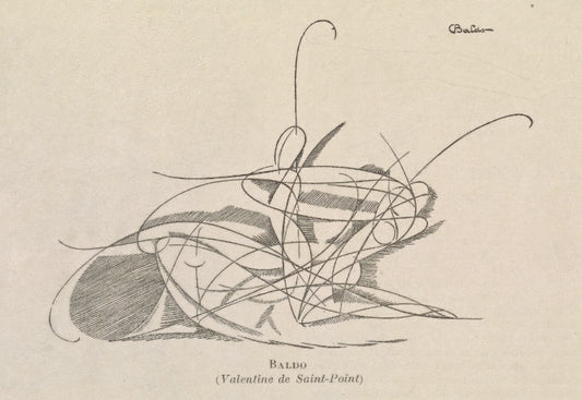 Futurist dance choreographed by Valentine de Saint-Point