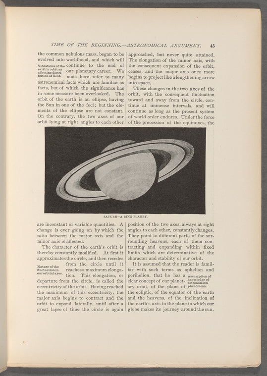 Saturn --A Ring Planet