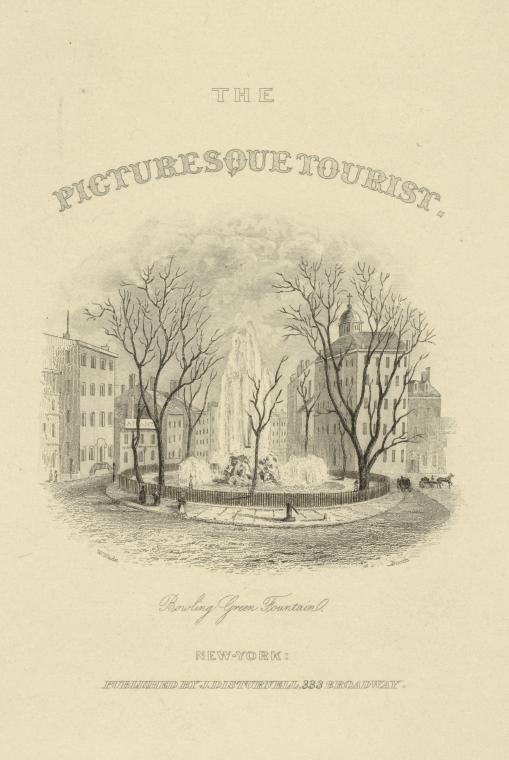Bowling Green fountain.