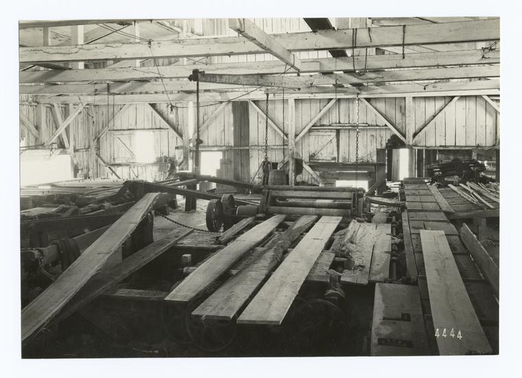 Interior, lumber industry