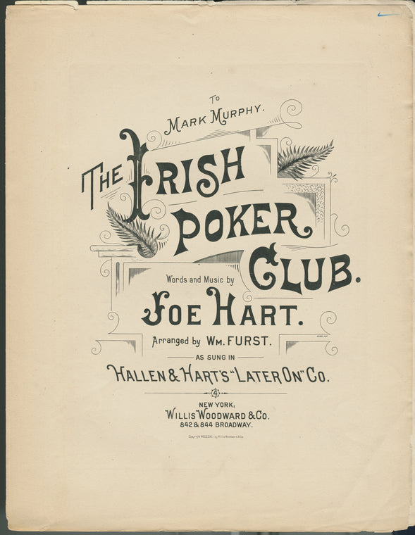 The Irish poker club