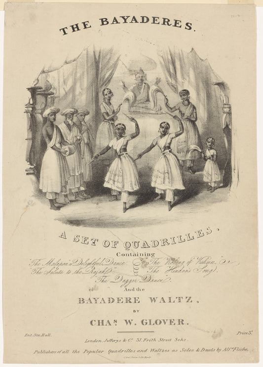 The bayaderes: a set of quadrilles ... and the bayadere waltz