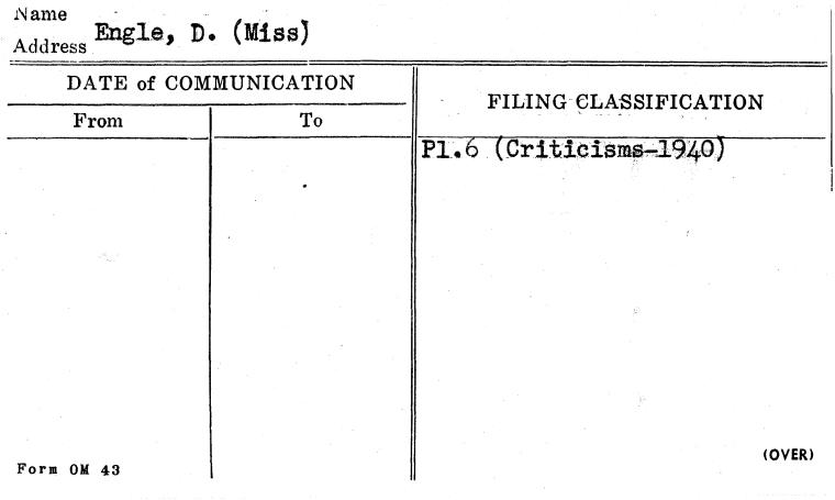 Engle, D. (Miss)