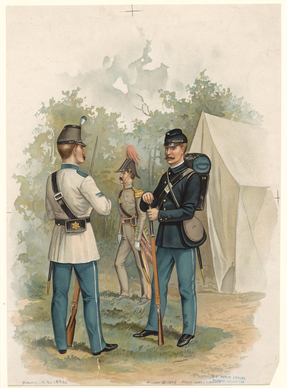 First Corps cadets