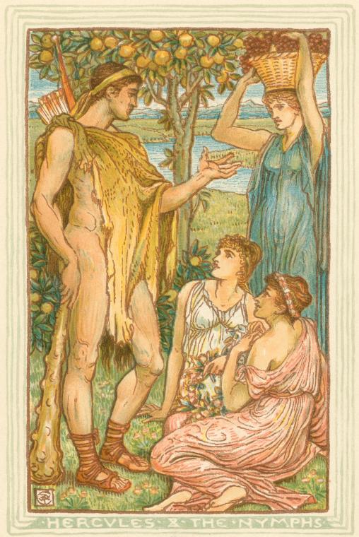 Hercules & the nymphs