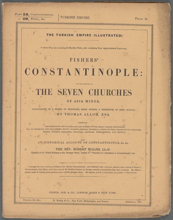 Constantinople and the scenery of the Seven Churches of Asia Minor illustrated