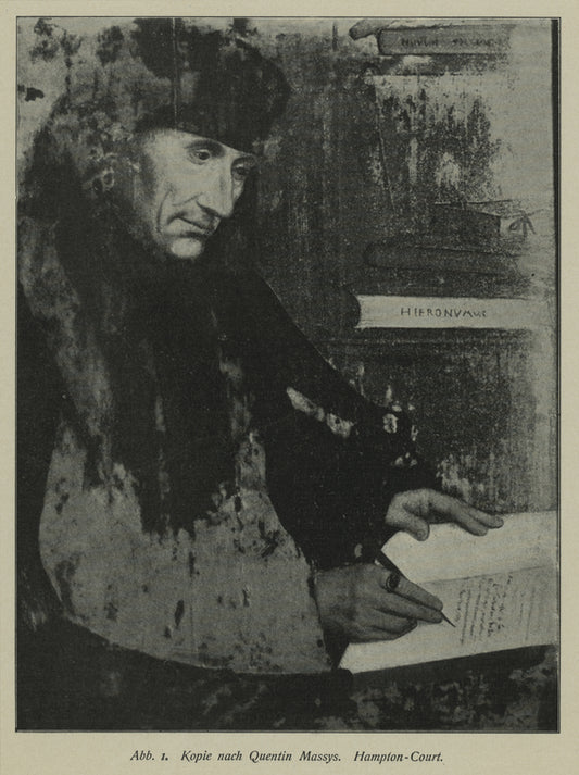 Erasmus of Rotterdam.