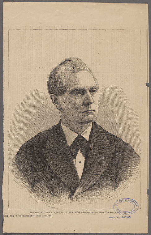 The Hon. William A. Wheeler, of New York.--(Photographed by Mora, New York City.)