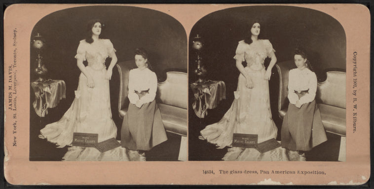 The glass dress, Pan American Exposition.