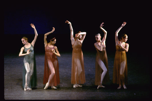 New York City Ballet production of "Antique Epigraphs", choreography by Jerome Robbins (New York)