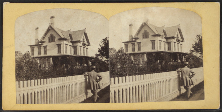 Residence of Mr. Tompkins, Prospect St. Orange.