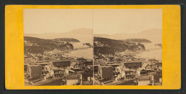 The Heads; Entrance to the Bay of San Francisco.