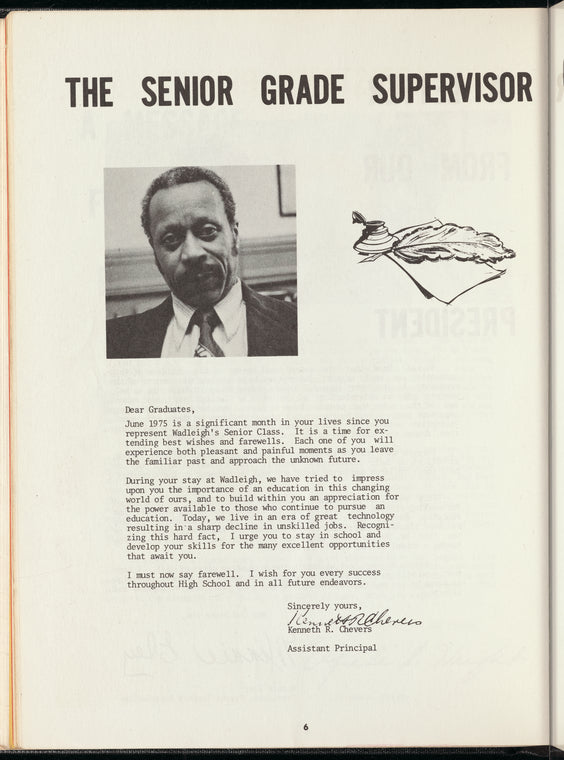 The Wadleigh Way: 1975