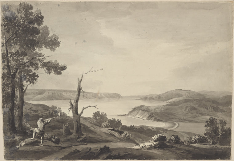 View of the North River, looking north toward Fort Washington. 16 October 1781