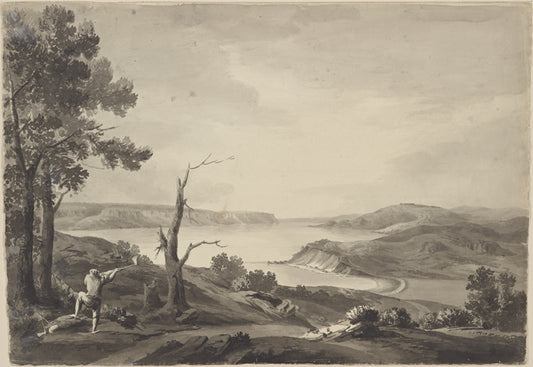 View of the North River, looking north toward Fort Washington. 16 October 1781