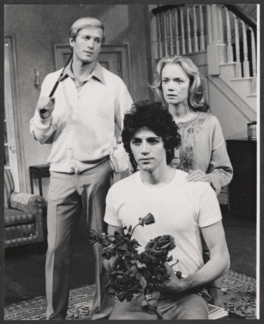 Ken Howard, Diane Kagan and Paul Rossilli in the stage production Little Black Sheep