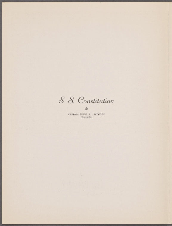 S.S. Constitution