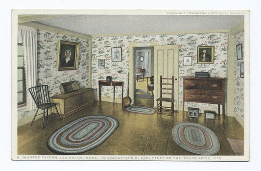 Munroe Tavern Lexington, Mass., Headquarters of Earl Percy on the 19th of April, 1775