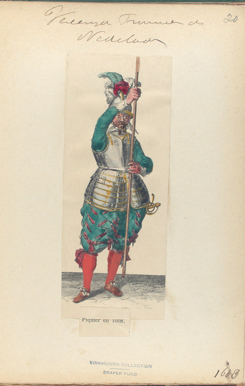 Vereenigde Provincien der Nederlanden. Piquier en 1608
