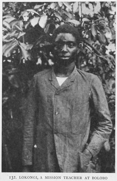 Lokongi, a mission teacher at Bolobo.