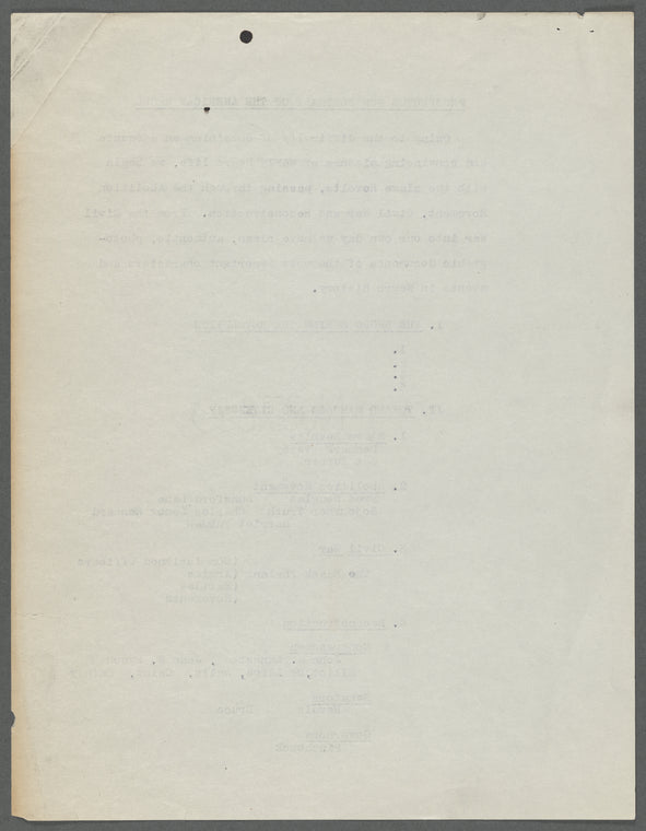 Douglas, Aaron -- Prospectus for Portrait of the American Negro