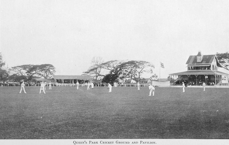 Queen's Park Cricket Ground and Pavilion.