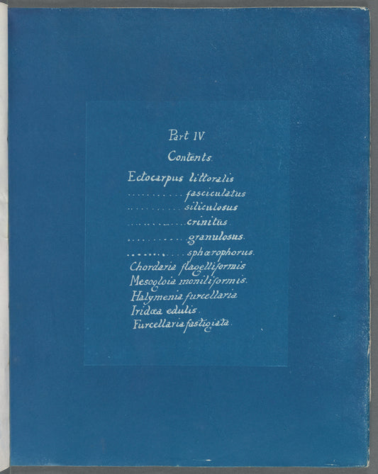 Contents list