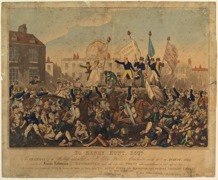 To Henry Hunt, Esqr., as chairman of the meeting assembled on St. Peter's Field, Manchester on the 16th of August, 1819 ...
