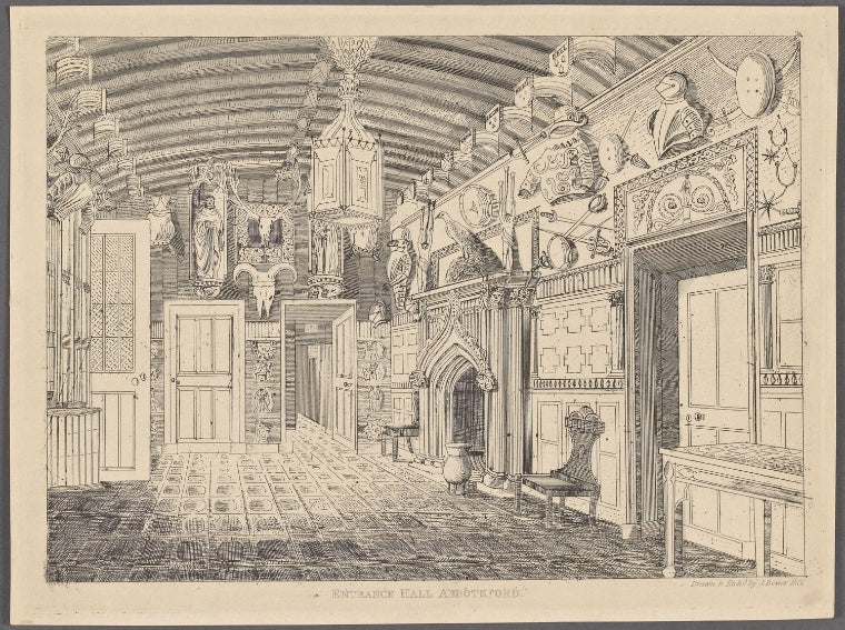 Entrance hall Abbotsford