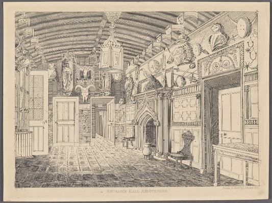 Entrance hall Abbotsford