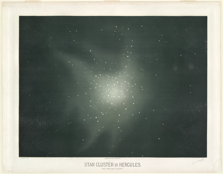 Star clusters in Hurcules. : From a study made in June, 1877
