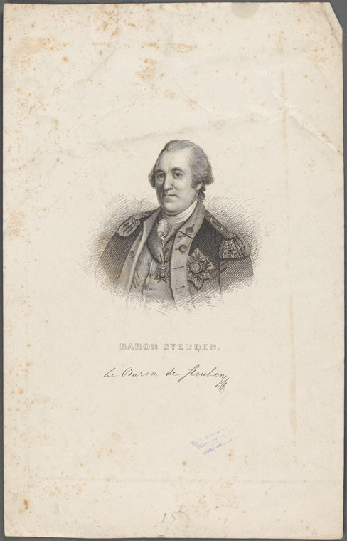 Baron Steuben. Le Baron de Steuben.
