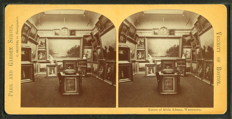 Estate of Alvin Adams, Watertown.